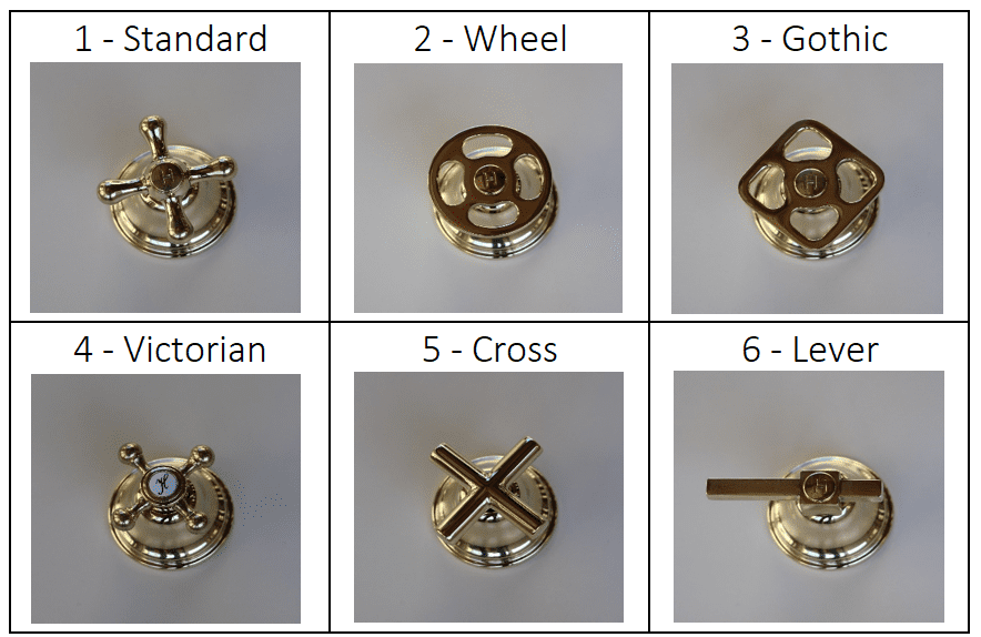 BT1 3 holes deck mounted basin tap solid brass