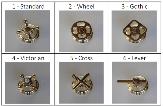 BT1 3 holes deck mounted basin tap solid brass